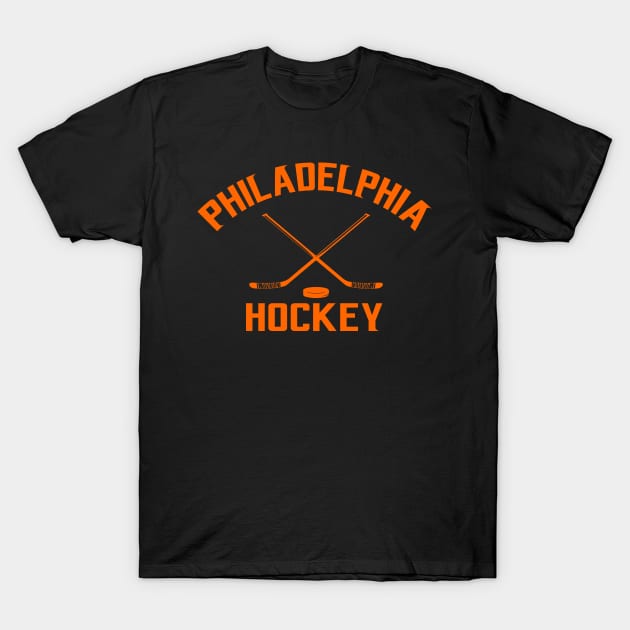 Retro Philadelphia Hockey T-Shirt by generationtees